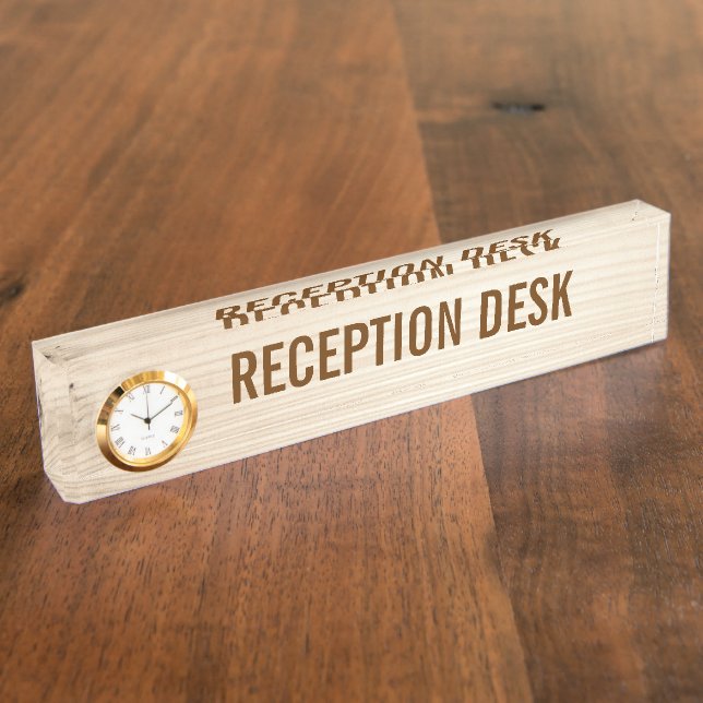 Placa De Nombre Madera (Lateral)