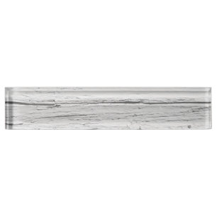 Placa De Nombre Madera blanca meteorológica