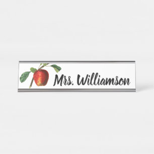 Placa De Nombre Maestra de Apple 