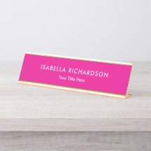 Magenta Elegante Y Minimalista