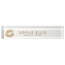Make Up Gold Purpurina Lips White Personalize Nomb