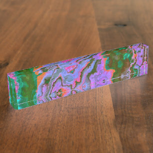 Placa De Nombre Marble agrio