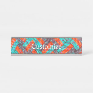 Placa De Nombre Mat Thunder_Cove de Rope Náutico
