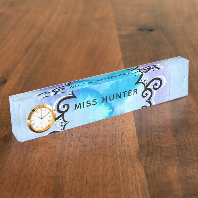 Placa De Nombre Medallón oceánico (Lateral)