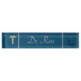 Placa De Nombre Médica