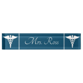 Placa De Nombre Médica
