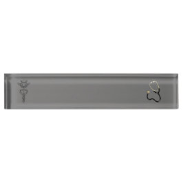 Placa De Nombre Médico