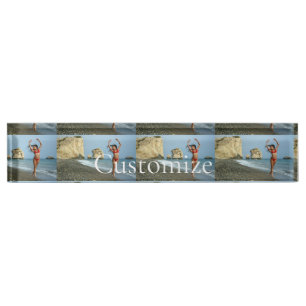 Placa De Nombre Modelo bikini bailando Thunder_Cove