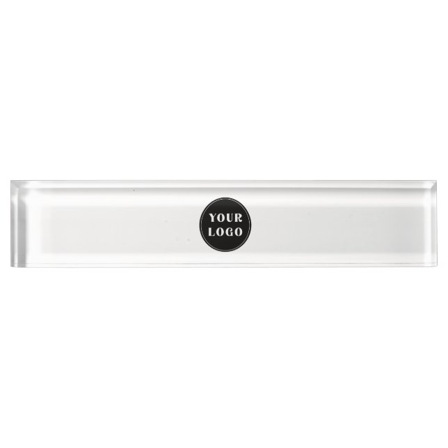 Placa De Nombre Moderna, elegante, elegante y Personalizable (Anverso)