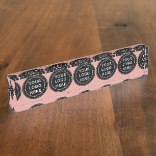 Placa De Nombre Moderno, Minimalista, elegante y Personalizable