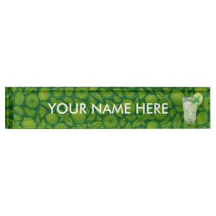 Placa De Nombre Mojito