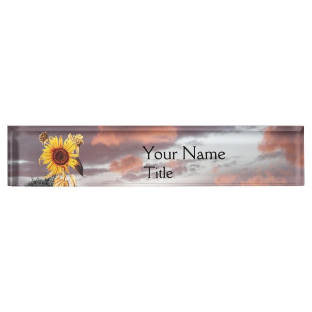 PLACA DE NOMBRE MONTAJE DE VERANO RODANTE Y ROSA (Anverso)