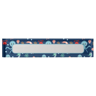 Placa De Nombre Mundo del Mar