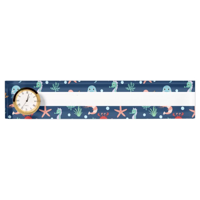 Placa De Nombre Mundo del Mar (Anverso)