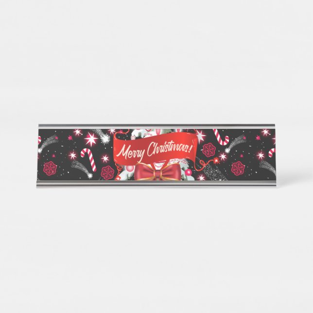 Placa De Nombre Noche estrellada (Anverso)