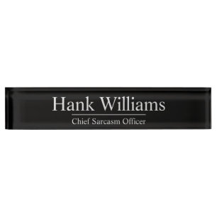 Placa De Nombre Nombre personalizado de regalo de Mínimo moderno