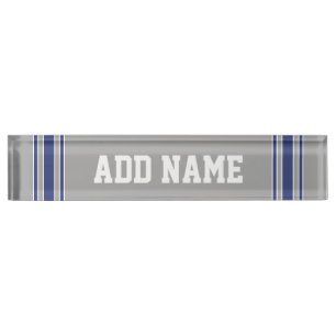 Placa De Nombre Número conocido de encargo del jersey del fútbol