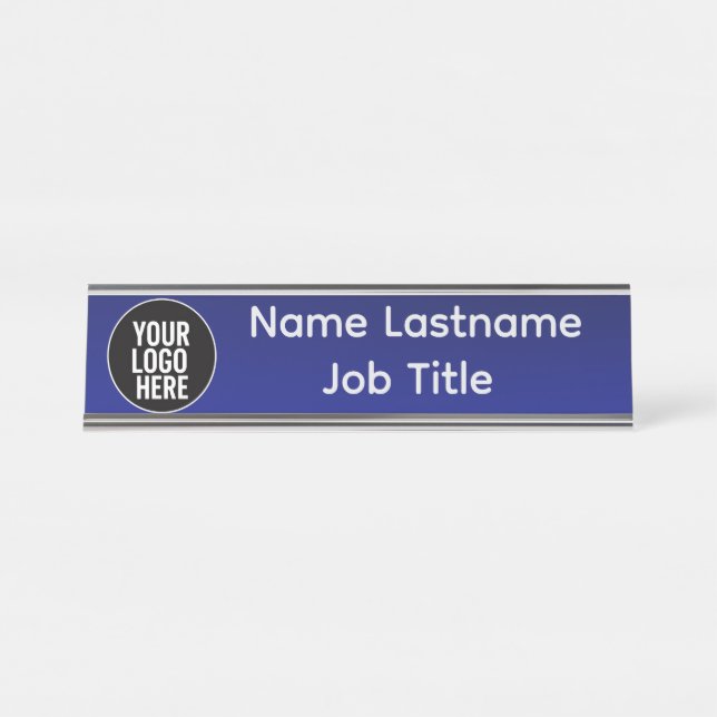 Placa De Nombre Office Desk Name Plate (Anverso)