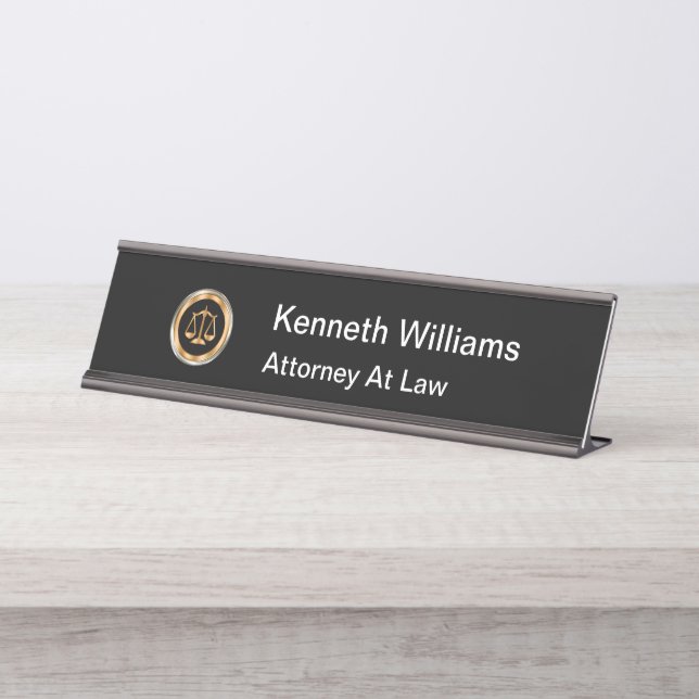 Placa De Nombre Oficina Jurídica del Fiscal de la Cámara (Anverso)