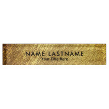 Oficina Negra y Dorada Moderna Profesional