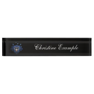 Placa De Nombre Owl chica
