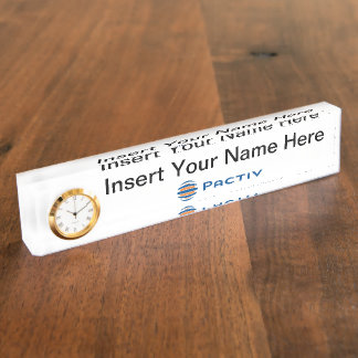 Placa De Nombre Pactiv Deskplate