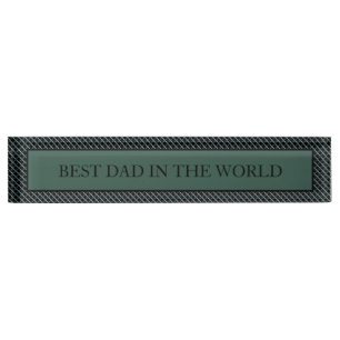 Placa De Nombre Papá