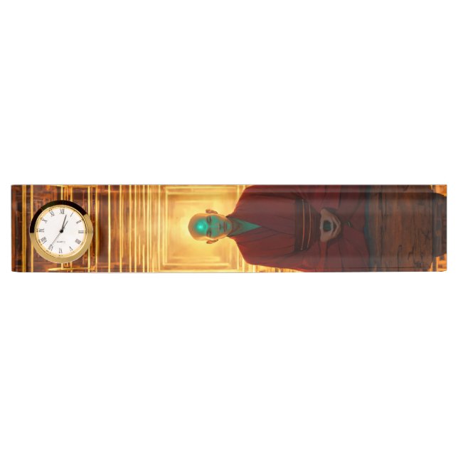 Placa de nombre para escritorio (Anverso)