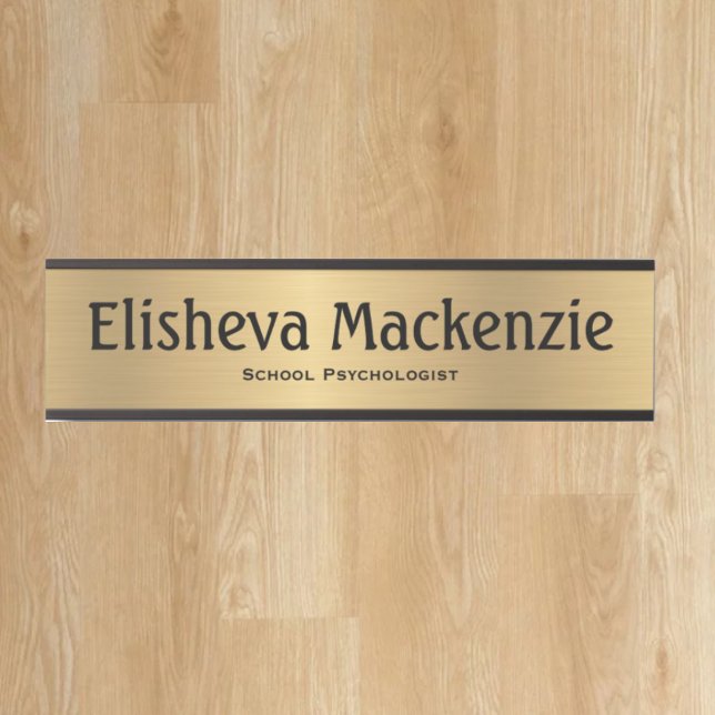 Placa de nombre para la puerta de la oficina de ps (Subido por el creador)