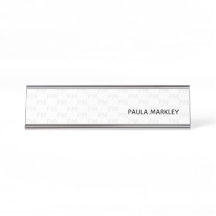 Patrón de monograma moderno simple y gris claro