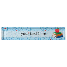 Placa De Nombre Patrón escolar