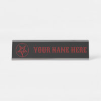 Pentagram del diablo Rojo