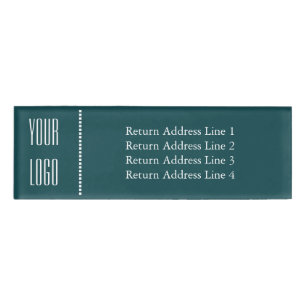 Placa de nombre pequeña personalizada