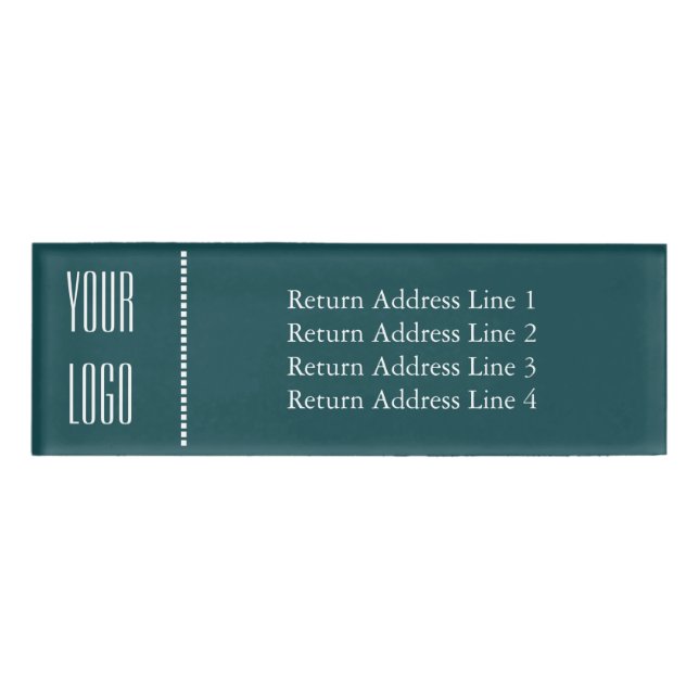 Placa de nombre pequeña personalizada (Anverso)