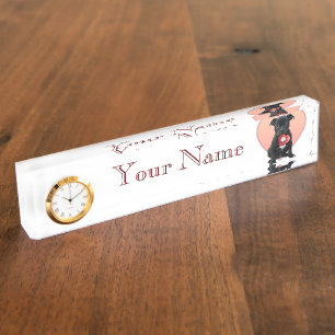 Placa De Nombre Perrito de Staffordshire bull terrier de la