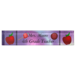 Placa De Nombre Personalización del nombre Apple Teacher Class Aur