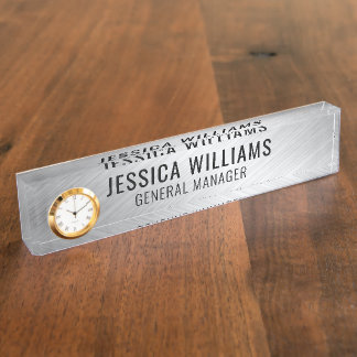 Placa de Nombre Personalizada | Letrero de Nombre 