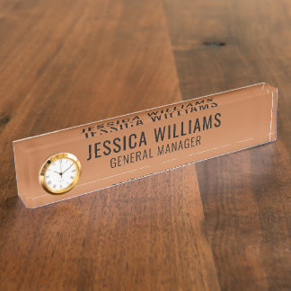 Placa de Nombre Personalizada | Letrero de Nombre 