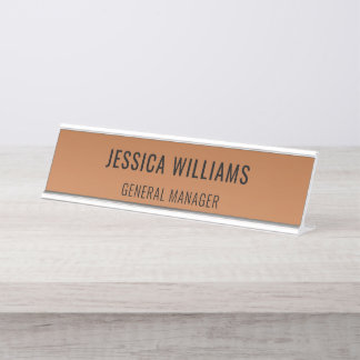 Placa de Nombre Personalizada | Letrero de Nombre 