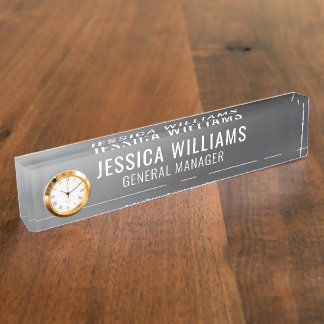 Placa de Nombre Personalizada | Letrero de Nombre 