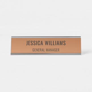 Placa de Nombre Personalizada | Letrero de Nombre 