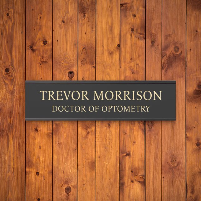 Placa de nombre personalizada profesional para pue (Subido por el creador)