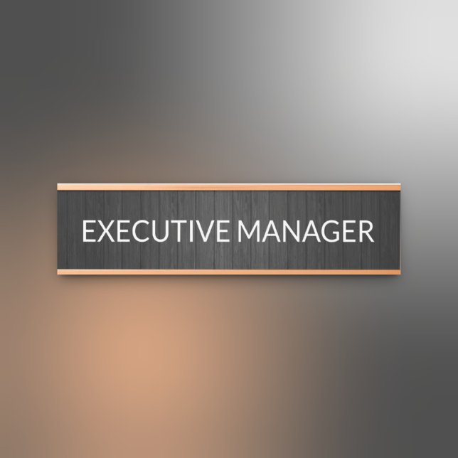 Placa de nombre personalizada profesional para pue (Subido por el creador)
