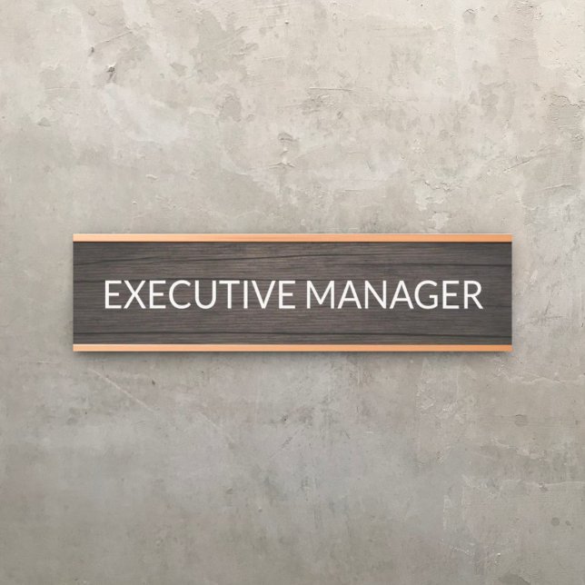 Placa de nombre personalizada profesional para pue (Subido por el creador)