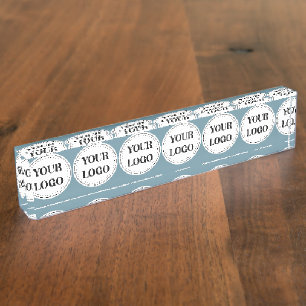 Placa De Nombre Personalizado, elegante, moderno y mínimo