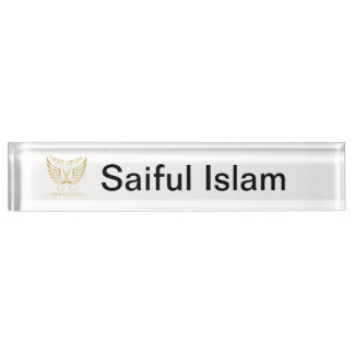 Placa De Nombre Personalizado Made