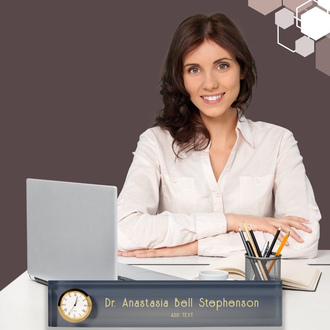 Placa De Nombre Personalizado regalo de graduación de doctorado mo (Subido por el creador)