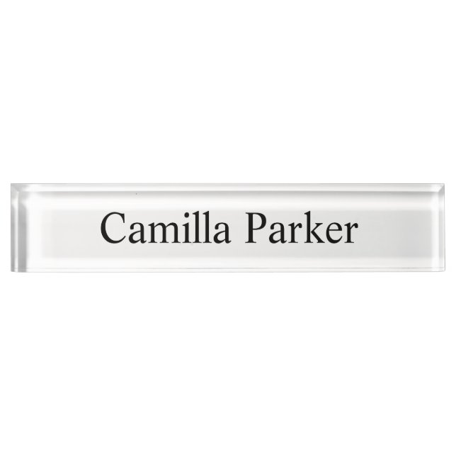 Placa De Nombre Personalized plate name, Custom name, cute plate,  (Anverso)