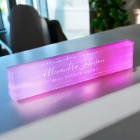 Pink Purple Business Elegant Professional