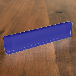 Placa De Nombre Placa Navy Blue Professional Nombre Por